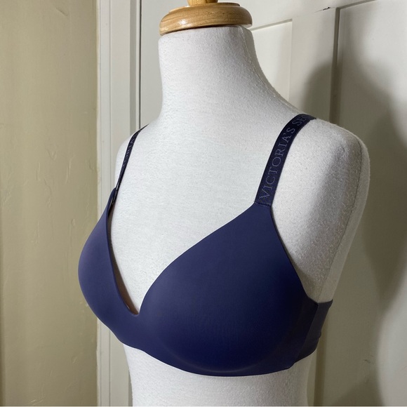 Victoria's Secret Other - Victoria's Secret Purple Lightly Lined Padded Cup Wireless T-Shirt Bra 34C